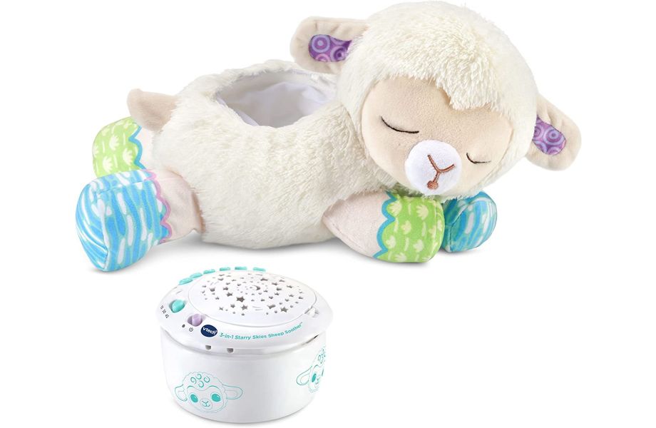 3-in-1 Starry Skies Sheep Soother with removable projector