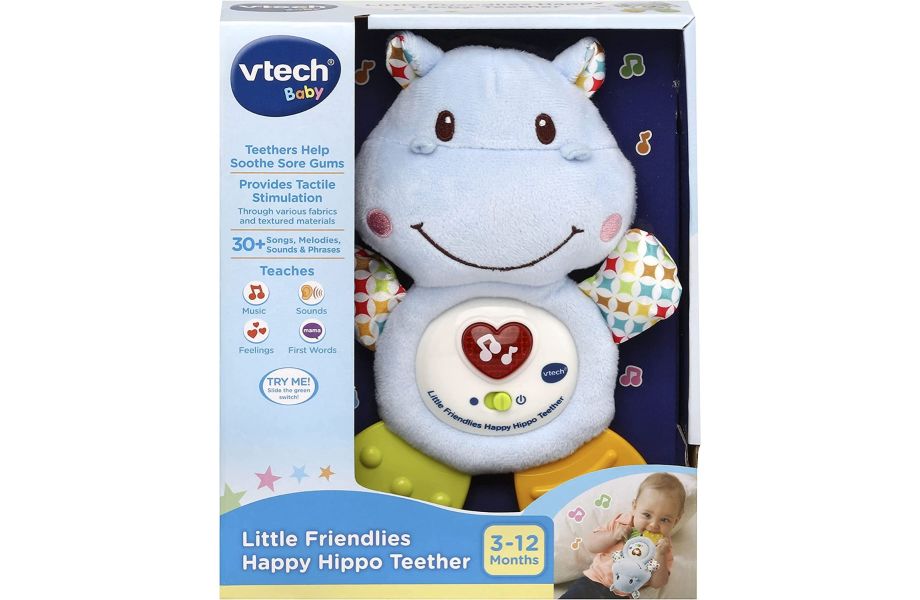 Vtech little friendlies hotsell happy hippo teether