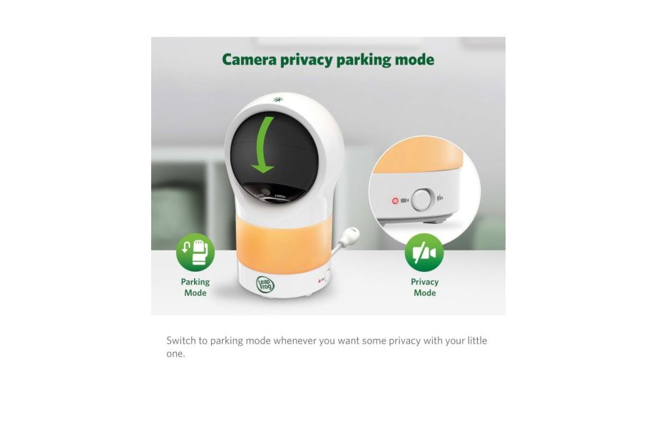 Leapfrog LF1911 HD Baby Monitor
with Motorized Pan & Tilt Camera