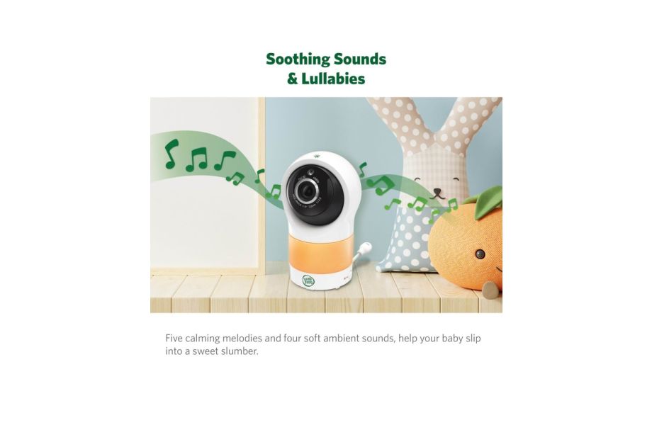 Leapfrog LF1911 HD Baby Monitor
with Motorized Pan & Tilt Camera