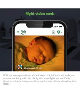 Leapfrog LF1911 HD Baby Monitor
with Motorized Pan & Tilt Camera