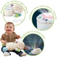 3-in-1 Starry Skies Sheep Soother light projector