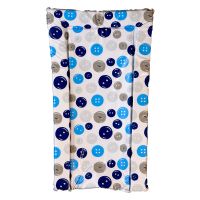  Changing Mat Bebeluca Blue Buttons PVC Changing Mat Medium 70x40cm