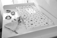 Bebeluca Pads 'n' Paws Warm Feel Supersoft Changing Mat Large 75x45cm - Washable & Tumble Dry Mat