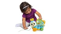 LeapFrog Pull-Along Butterfly Book Girl playing