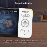 VTech RM5754HD 5″ Smart Wi-Fi Enabled Video Baby Monitor