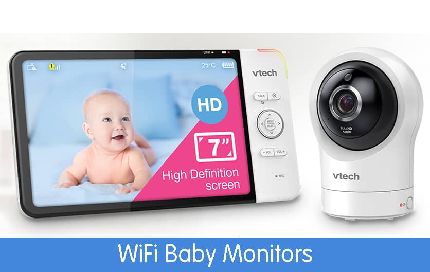 Smart Wi-Fi Enabled Video Baby Monitor